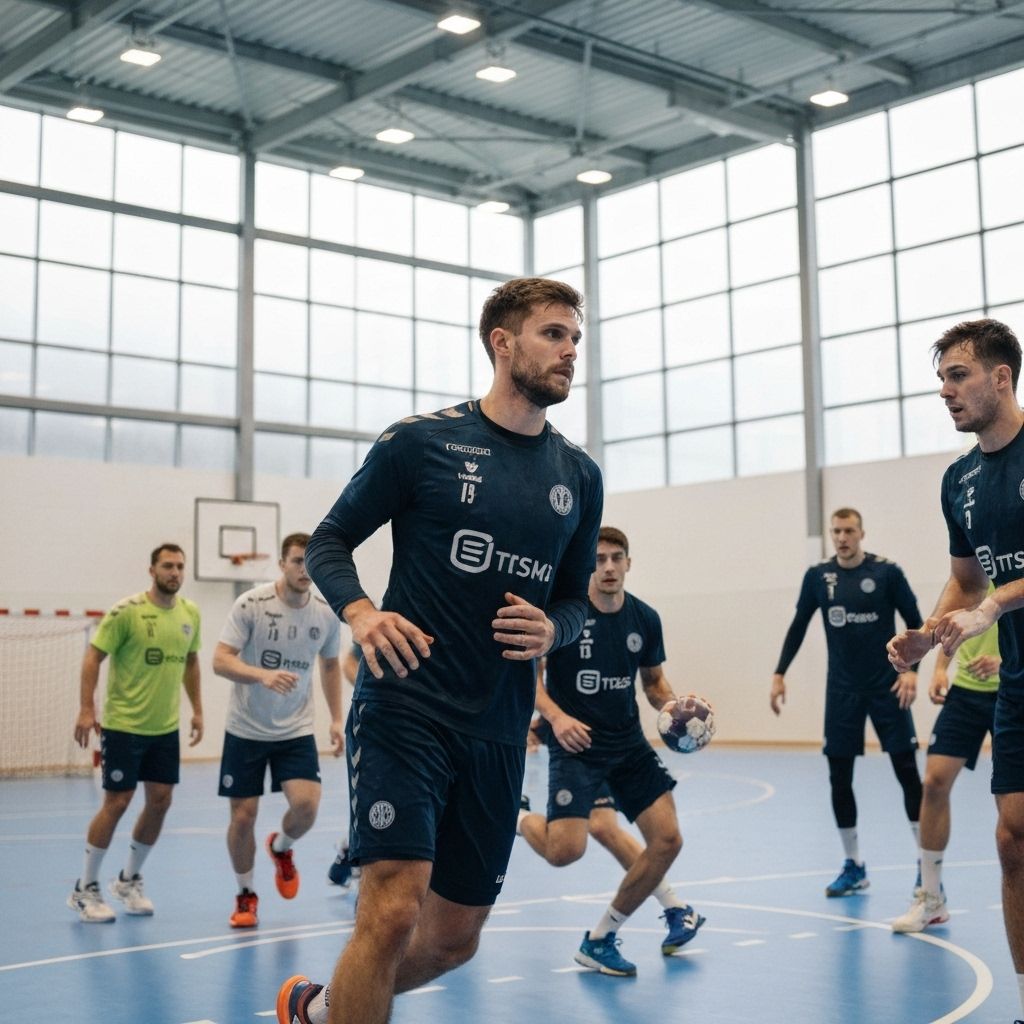 Handball action